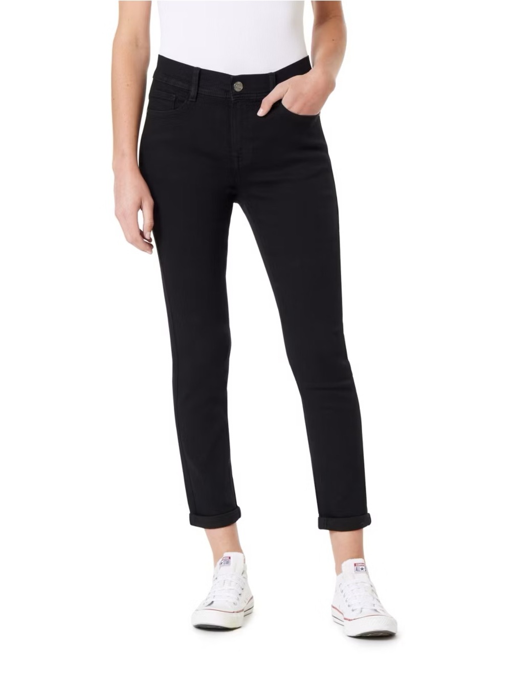 Angels Forever Young Women's Signature Convertible Skinny Jeans